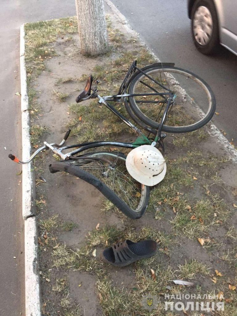 Полиция сообщила подробности гибели велосипедиста-пенсионера (фото)