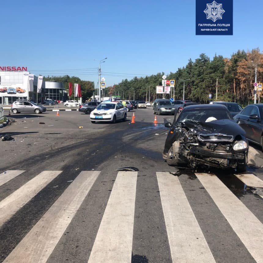 На ул. Героев Труда в ДТП травмированы два человека (фото)