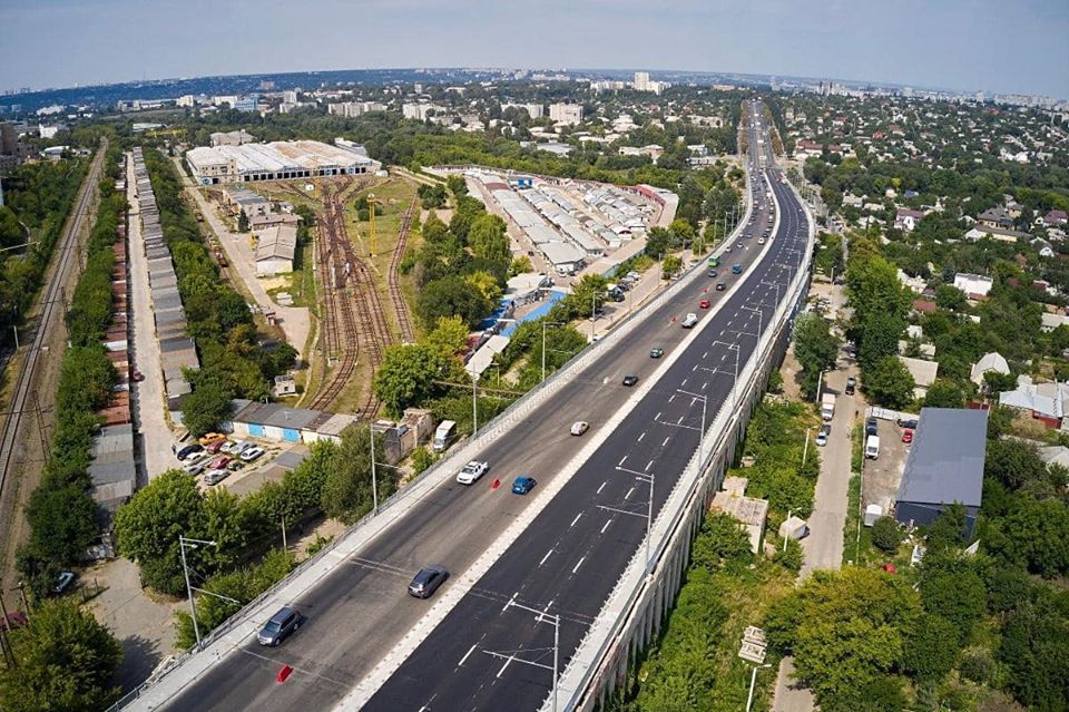 Вторая полоса Коммунального моста будет полностью закончена в начале сентября