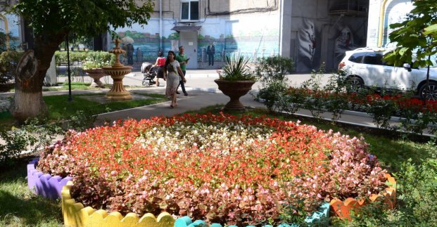 Более 200 дворов Харькова обустроили ко Дню города