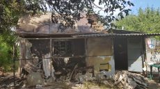 В Малой Даниловке спасатели ликвидировали пожар в дачном доме (фото)