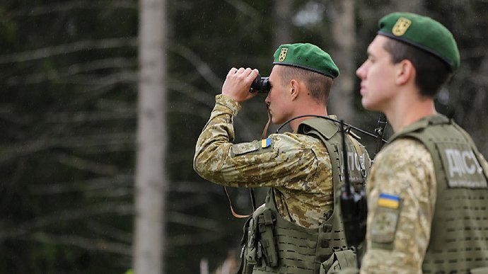 На границе Украины с Беларусью усиленный режим несения службы