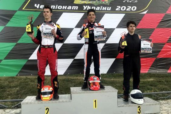 Харьковские картингисты выиграли второй этап чемпионата Украины