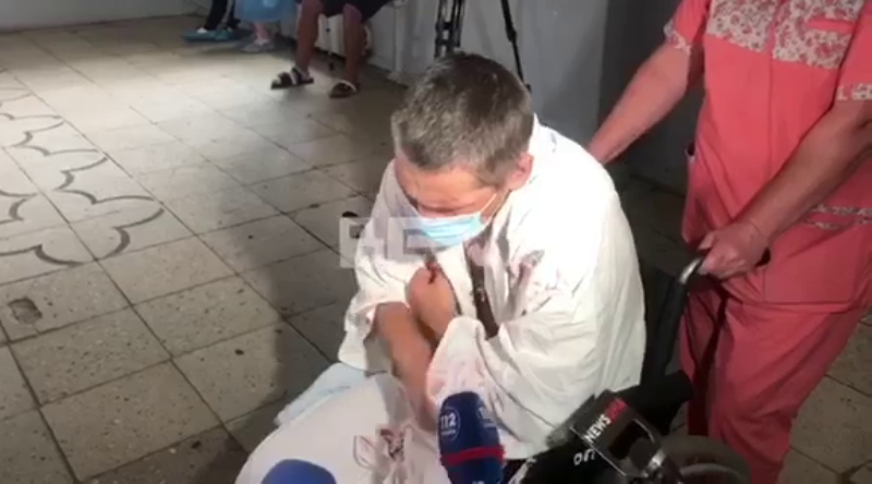 Постраждалий у результаті нападу на мікроавтобус наполягає, що в них стріляли з вогнепальної зброї