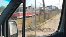 На Салтівці через ДТП заблоковано рух трамваїв (фото)