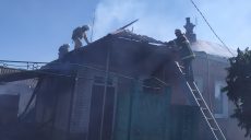 На Харьковщине на пожаре пострадало частное домовладение (фото)