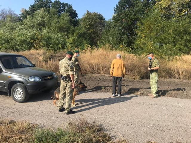Харьковские пограничники задержали россиянина, который нелегально перешел границу