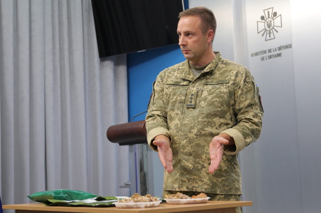 Для украинских военных разработан новый сухой паек
