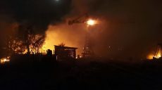 В Харьковской области ночью произошел пожар возле нефтебазы