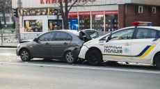 С начала 2020 года в Украине полицейские стали участниками около 900 ДТП