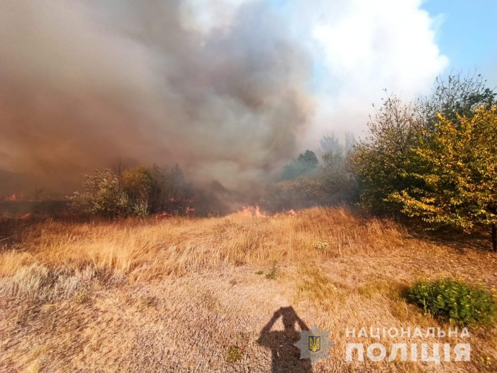 Полиция открыла уголовные производства по факту пожаров на Харьковщине