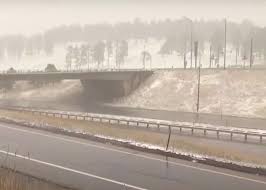 В Монтане, Вайоминге и других штатах выпал снег (видео)