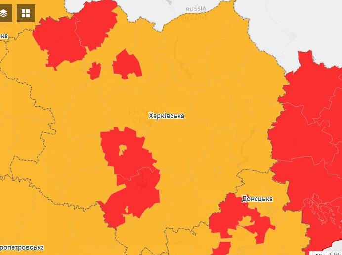 Вступило в силу новое карантинное зонирование (карта)