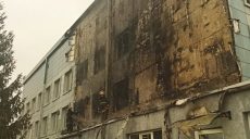 Здание мясокомбината горело в Харькове (видео)