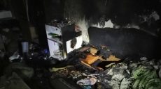В Харькове произошел пожар в квартире двухэтажного дома (фото)