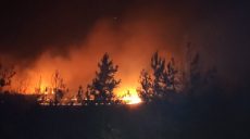 На Харьковщине сгорела дача
