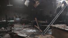 В Харькове горел производственный цех (фото)
