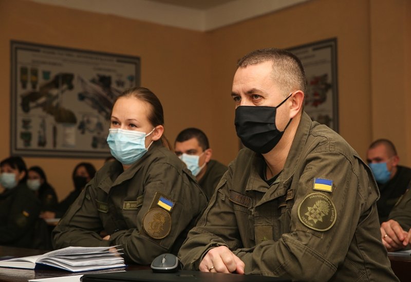 Офицеры — нацгвардейцы повышают квалификацию в Харькове