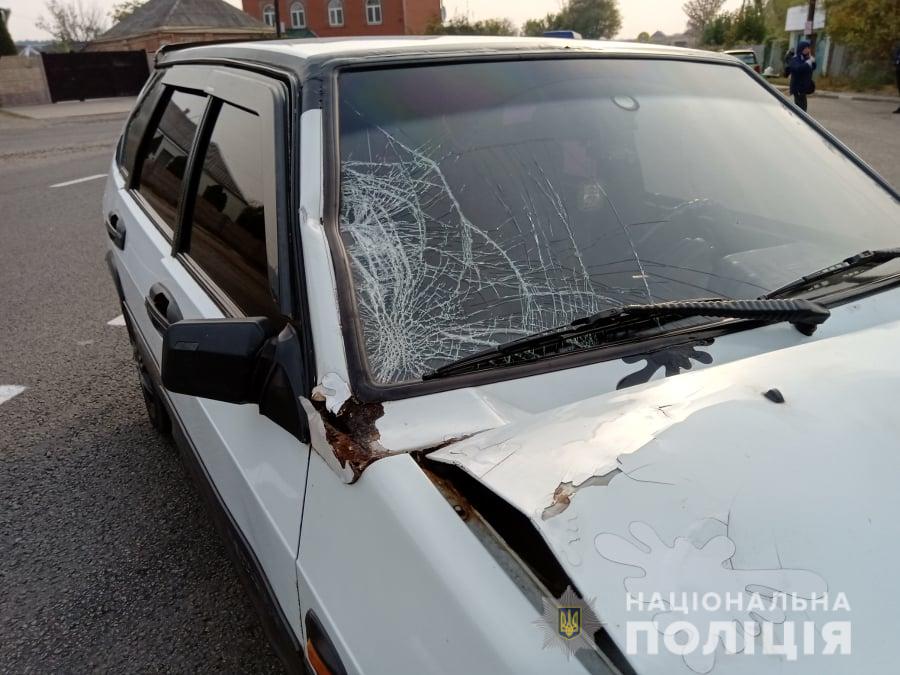 В Дергачевском районе в ДТП погибла женщина-пешеход (фото)