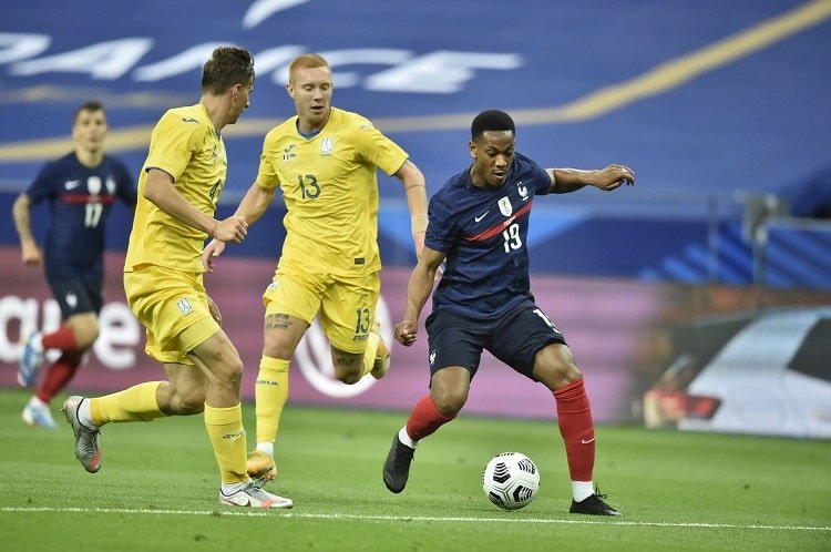 Сборная Франции разгромила сборную Украины — 7:1