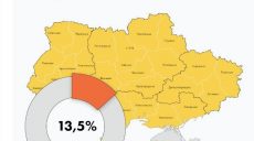 Явка на местных выборах в Украине на 12.00 составила 13,5% — «Опора»