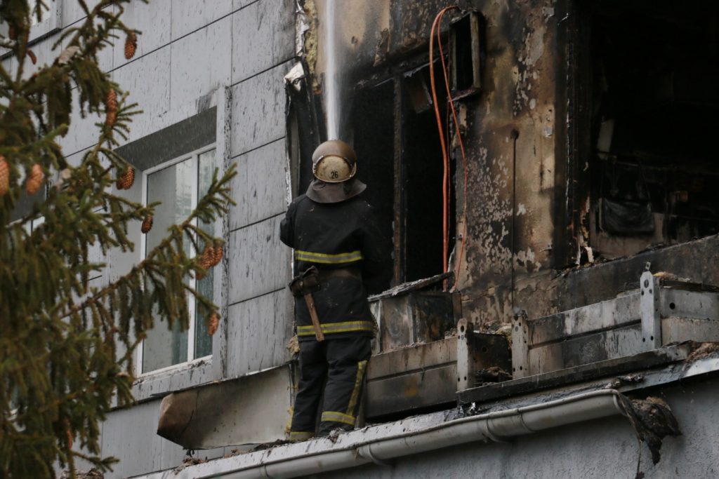 В Харькове на мясокомбинате ликвидирован пожар (фото)