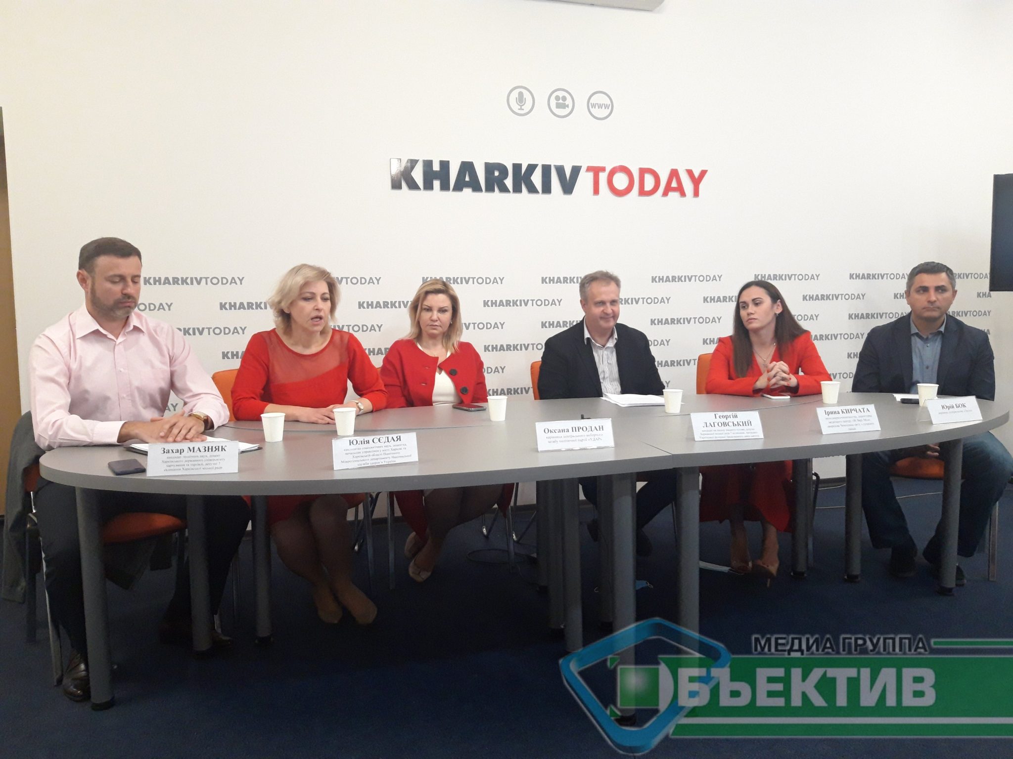 «УДАР» презентував першу п’ятірку своєї команди в депутати Харківської міськради (фото, відео)
