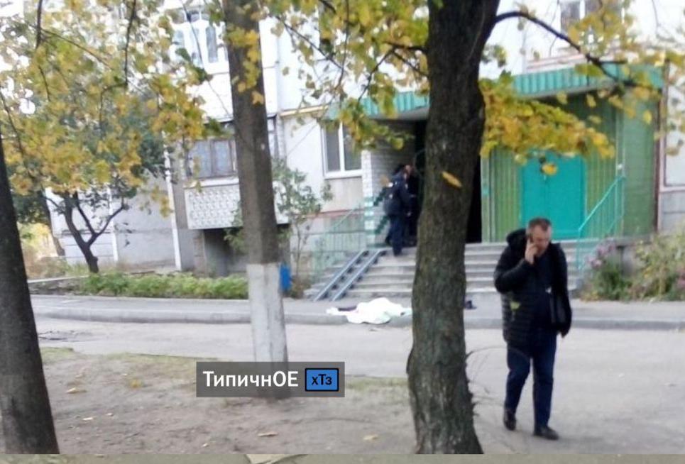 В Харькове в районе Горизонта женщина выпала из окна (фото)