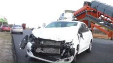 Аварія з перекиданням. Неподалік Харкова сталася ДТП з постраждалими (відео)