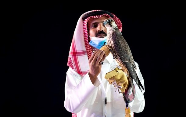 В Саудовской Аравии на аукционе почти за 180 тыс. долларов продали ловчего сокола