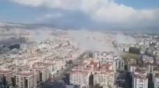В турецком Измире произошло землетрясение, рухнули дома (видео)