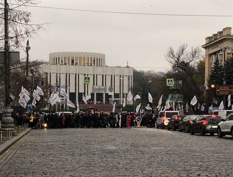 Харківські підприємці долучились до пікету в Києві проти введення касових апаратів