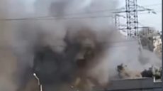 У Харкові горіли складські приміщення (відео)
