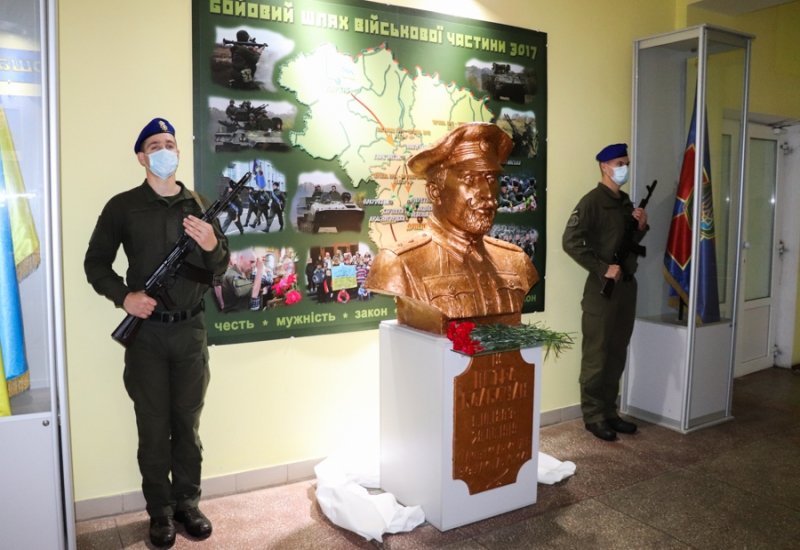 В Харькове открыт бюст полковнику Болбочану