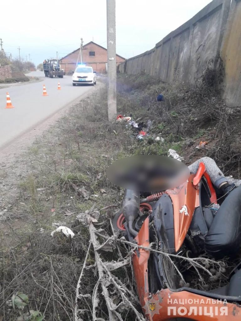 В результате аварии в Харьковской области погиб молодой человек