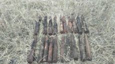 На полях Харьковщины продолжают находить снаряды (фото)
