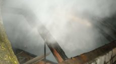 Спасатели ликвидировали пожар в частном домовладении (фото)