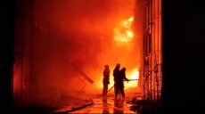 Масштабный пожар потушили в ТЦ «Барабашово» (видео, фото)