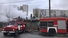В Харькове на пожаре погиб человек (фото)