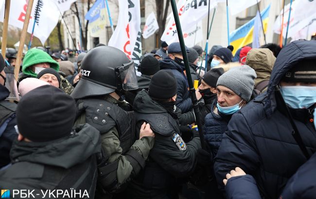 Столкновения ФОПов с полицией в Киеве — «Харьков смог удержать позицию»