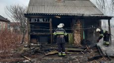 На Харьковщине после тушения пожара в частном доме обнаружено тело человека (фото)