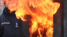 Учбова пожежа у харківському університеті: рятувальники ліквідували полум’я за 40 хвилин (відео)