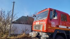 На Харьковщине горел частный дом (фото)