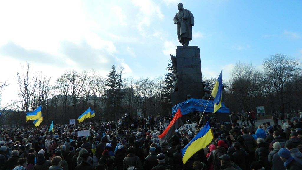 19 листопада — 7 річниця початку харківського Євромайдану (відео)