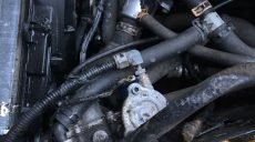 В Московском районе горел автомобиль Renault Kangoo