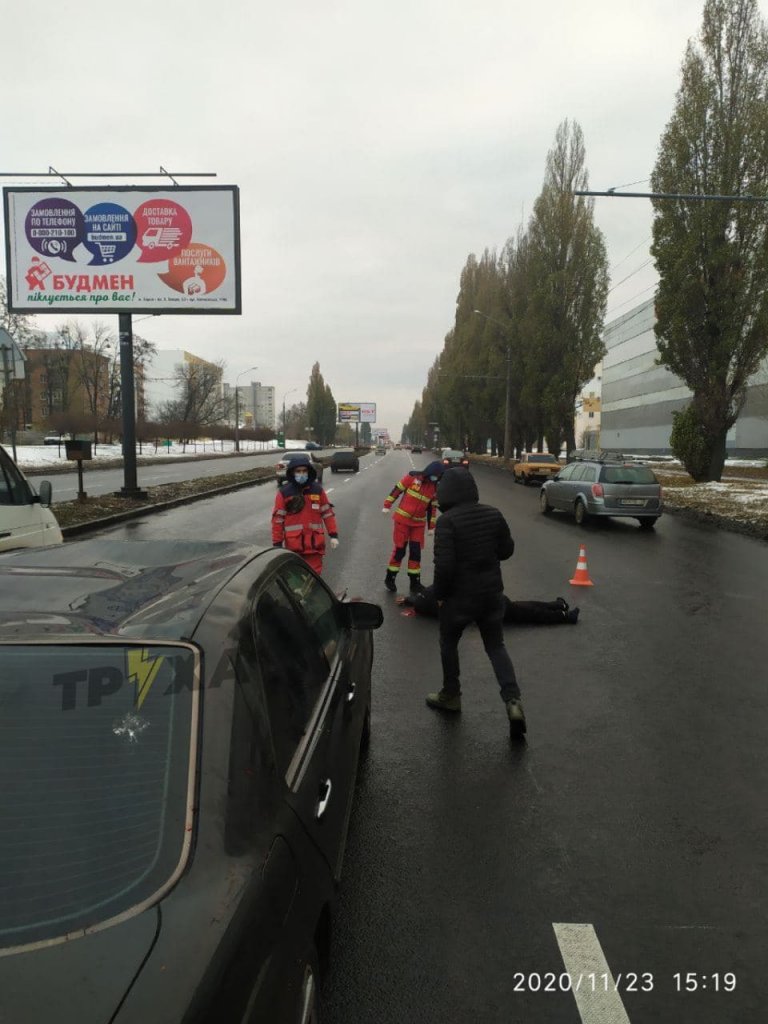В Харькове в результате аварии пешеходу оторвало голову (фото 18+)