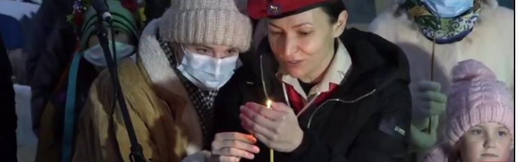 «Вертеп-фест 2021» в Харькове открылся передачей Вифлеемского огня мира (видео, фото)