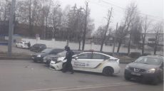 Патрульные стали виновниками ДТП на Сумской – предварительные данные (фото)