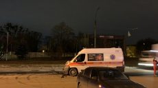 В Харькове «скорая» попала в ДТП (фото)