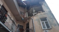 Во Львове взрывом газа снесена стена многоквартирного дома (фото)